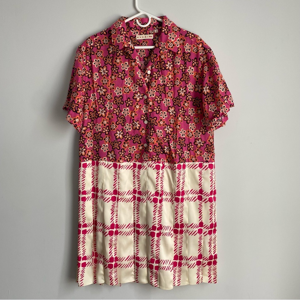 Marni x Uniqlo Pleated Dress